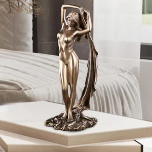 Akt Göttin Ornament Skulptur Statue Deko Göttin Resin Figur Deko 22 cm - Bild 1 von 11