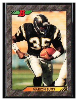 1992 Bowman #478 Marion Butts - Image 1 of 2