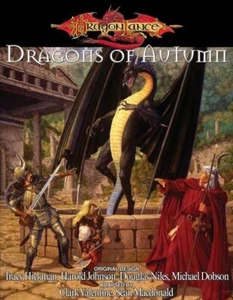 Dragons of Autumn Dungeons Dragons AD&D 3.5 Edition Weis Hickman Dragonlance - Imagen 1 de 1