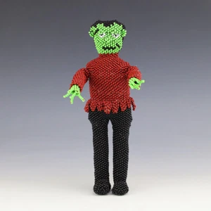NATIVO AMERICANO ZUNI CUENTAS FRANKENSTEIN DE PATSY WAIKANIWA - Imagen 1 de 6