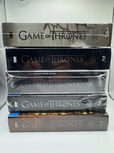 Game Of Thrones Seasons1-6 Blu-ray Box Set Bundle w S1 RARE HOUSE OF STARK SIGIL - Picture 1 of 7