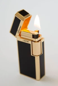 VINTAGE RETRO STYLE ROLLER LIGHTER Classic Retro Fuel Saving Lighter O Ring USA - Picture 1 of 7