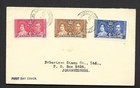 BECHUANALAND, KGV1 1937 CORONATION,   FIRST DAY COVER TO SOUTH AFRICA