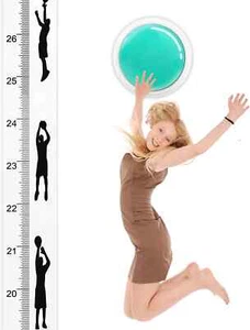 Touch High Kids Jump Trainer Height Growth Chart Voice Counter - Picture 1 of 5