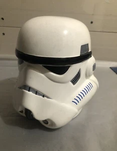 Star Wars Stormtrooper Helmet Piggy Bank Toy Head 2009 LucasFilms Ceramic - Picture 1 of 5