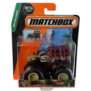 MATCHBOX MBX EXPLORERS GROWLIN' GRABBER Camión Monstruo Militar Selva Coche de Juguete - Imagen 1 de 4