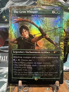 MTG | The Grim Whisper - Bow of Nylea [Secret Lair Tomb Raider] ✨FOIL✨ - Picture 1 of 1