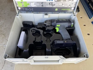 FESTOOL T18 DRILL (BARE TOOL ONLY WITH SYSTAINER - Picture 1 of 7