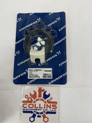 Grundfos 96416599 Shaft Seal Gasket Kit CR(N)45/64 1-10 EPDM Shaft Seal 14-PCS - Image 1 of 3