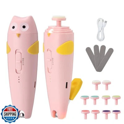 Lictin 15 in 1 Baby Nail File Electric, Gentle Baby Nail Trimmer Rechargeable - Image 1 of 4