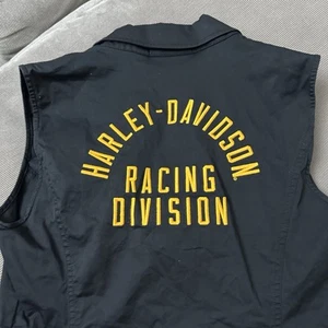 ORIGINAL HARLEY DAVIDSON 96664-22VW MED SHIRT WOVEN BLACK RITUAL RACING - Bild 1 von 9