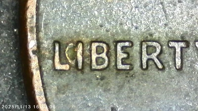 1995 LINCOLN MEMORIAL ONE CENT ERROR ON THE WORD "LIBERTY" STRIKE THRU ON THE I - Image 1 of 2