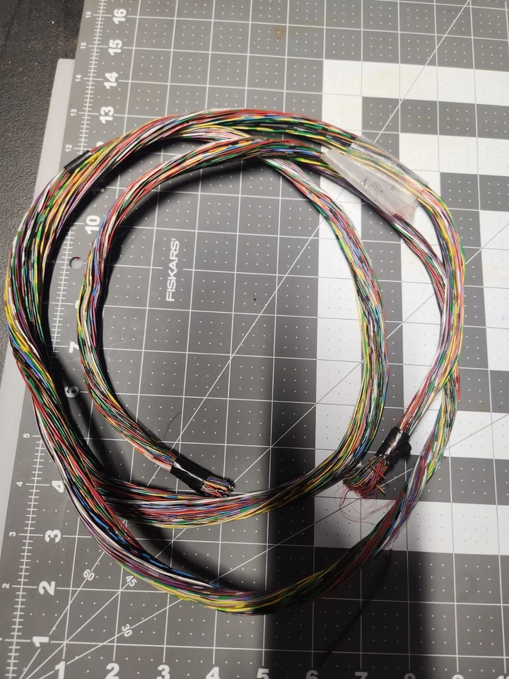 50 Strands Of 6 Ft 10 Inches Colorful Telephone Wire - Image 1 of 3
