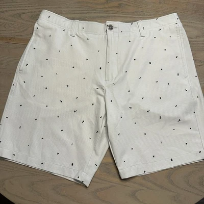 Шорты мужские с принтом для гольфа Under Armour 38 9 дюймов серые в полоску геометрические 1377303 - Изображение 1 из 4