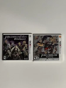 Fire Emblem: Awakening & Fire Emblem Fates: Conquest CIB (Nintendo 3DS) TESTED! - Picture 1 of 6