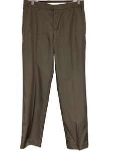 Perry Ellis Luxus Performance Komfort Taille braun Anzughose Herren 29 x 30 neu mit Etikett - Bild 1 von 8