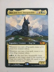 Magic The Gathering Rin and Seri, Inseparabile Esteso Art 278 MTG NM - Foto 1 di 2