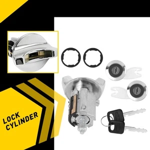 IGNITION & DOOR LOCK CYLINDER FOR F-250 F-350 SET 92-96 BRONCO F-150 KEYED ALIKE - Picture 1 of 11
