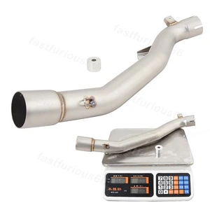 For Honda VFR1200X Crosstourer 2012-2020 Connect Tube Exhaust Tips Mid Link Pipe - Picture 1 of 7