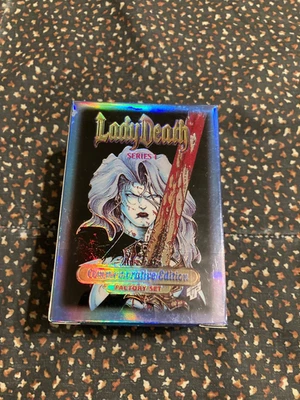 LADY DEATH Series 1 FACTORY SET +Bonus  Chase Card 1994 - Image 1 of 4