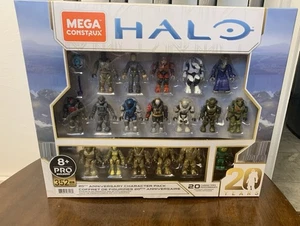 Mega Construx | Halo 20th Anniversary Character Pack | Amazon Exclusive | 352 pc - Picture 1 of 2