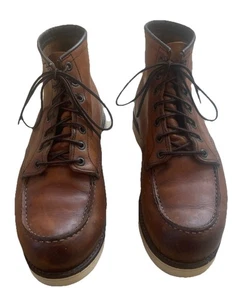 Red Wing Heritage 6" Classic Moc Toe 875 Oro Legacy Herren Stiefel Größe 9D Keilabsatz - Bild 1 von 6