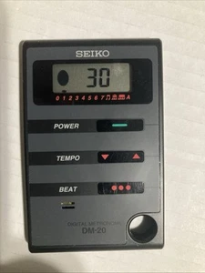 Seiko DM-20 Professional Digital Metronome Tested Works (See Video Clip) - Picture 1 of 9