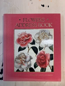 Vintage Flowers Address Book from the National Agricultural Library / Unused - Picture 1 of 6