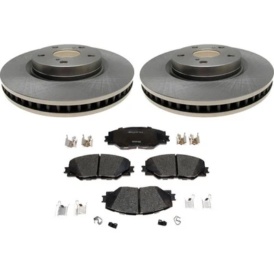 Комплект из 2 передних тормозных дисков и колодок Raybestos KIT-210513-971 для RAV4 - Изображение 1 из 4