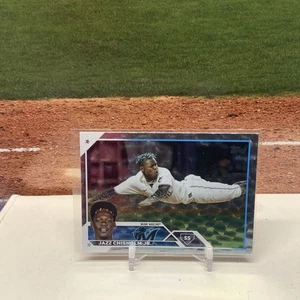 2023 Topps Series 1 - Silver Pattern Foil - #172 Jazz Chisholm- Miami Marlins - Picture 1 of 2