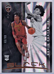 2019-20 Panini Black #81, KEVIN PORTER Jr. RC/49, Milwaukee Bucks - Foto 1 di 2