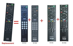 New Replacement Remote Control RM-YD025 for Sony TV KDL-19M4000 KDL-19M4000/B - Picture 1 of 3