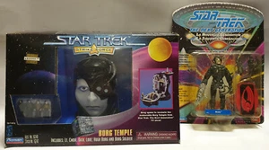 STAR TREK : BORG TEMPLE PLAYSET & BORG ACTION FIGURE MADE BY PLAYMATES - Picture 1 of 12