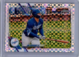 2021 Topps Chrome XFractor Joc Pederson Los Angeles Dodgers - Bild 1 von 2