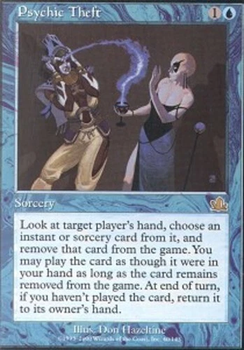 Psychic Theft ~ Heavily Played Prophecy MTG Magic UltimateMTG Blue Card - Image 1 of 1