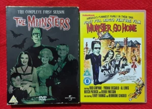 The Munsters series 1 + Munsters, Go Home film 2 x DVD - Picture 1 of 1