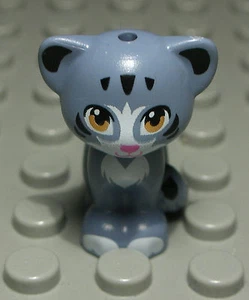 Lego Figure Animal Cat Sand Blue - Picture 1 of 1