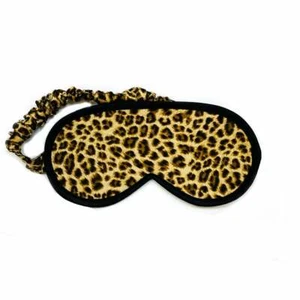 Leopard Sleep Mask Leopard Eye Mask Bridal Party Favor Gift Slumber Supply - Picture 1 of 7