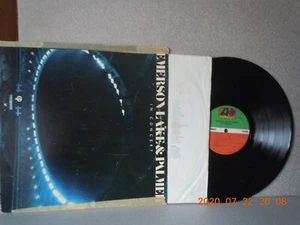 E.L.P. Vinyl lp...IN CONCERT...ATLANTIC...VG-/VG+...'79 - Picture 1 of 2