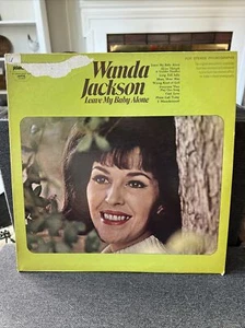 Wanda Jackson Leave my Baby Alone Hilltop/Pickwick JS 6074 1969 RARE VINYL VG+ - Picture 1 of 3