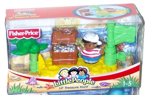 Balsa pirata Fisher-Price 2005 Little People Lil’ Treasure Hunt tortuga marina - Imagen 1 de 1