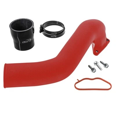SMY GODZILLA Cast Aluminum Top Mount Intercooler Pipe Red 2022-2025 WRX - Image 1 of 4