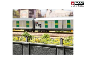 NOCH 14233 Spur H0 Geländer, ca. 31 cm lang, 1,3 cm hoch - Bild 1 von 1