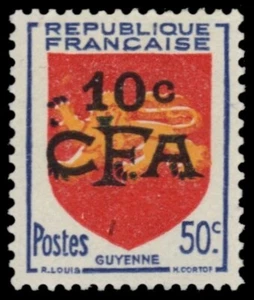 REUNION 283 - Guyenne Coat of Arms "Provisional" (pf49501) - Picture 1 of 1