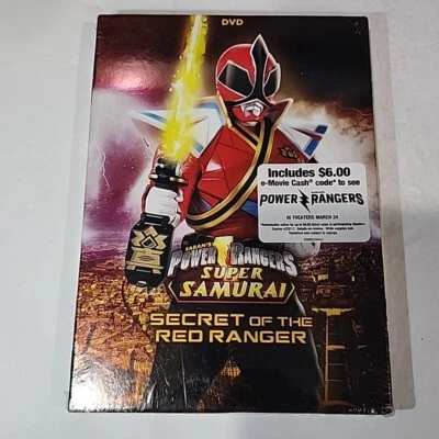 New Sealed Power Rangers Super Samurai Secret of the Red Ranger DVD Disc - Image 1 of 4