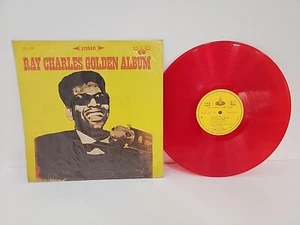 RAY CHARLES GOLDEN ALBUM Japan Red Clear vinyl Record Rare CSJ 231 VG/VG OGWRAP - Picture 1 of 4