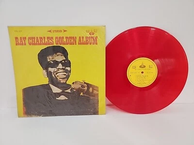 RAY CHARLES GOLDEN ALBUM Japan Red Clear vinyl Record Rare CSJ 231 VG/VG OGWRAP Foto 1 de 4