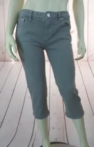 J Crew grau Cropped Hose 27 Matchstick Style Baumwolle Elasthan Stretch Jeans - Bild 1 von 12