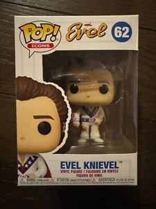 Evel Knievel Funko Pop Vinyl #62 Rare - Picture 1 of 5