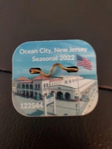 2022 Ocean City, NJ Beach Tag Badge Collectible Summer OCNJ♡♡ - Picture 1 of 2